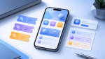 Smartphone app screen concept for App Store offer codes and in-app purchase discounts