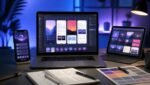 App designer workspace showing creative assets for an App Store listing