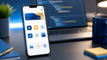 Smartphone app marketplace and payment options illustrating Apple EU App Store fee changes